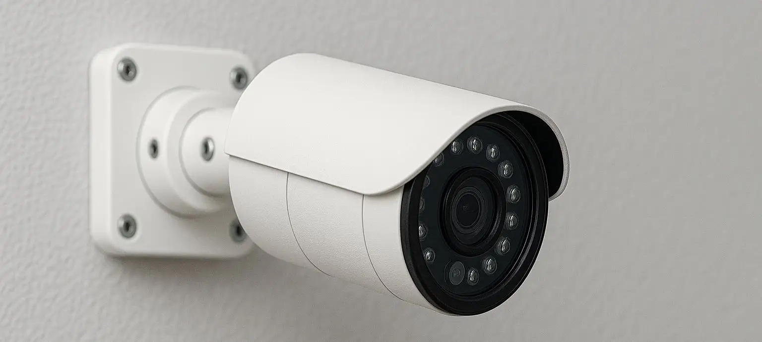 Instalação de câmeras analógicas e IP